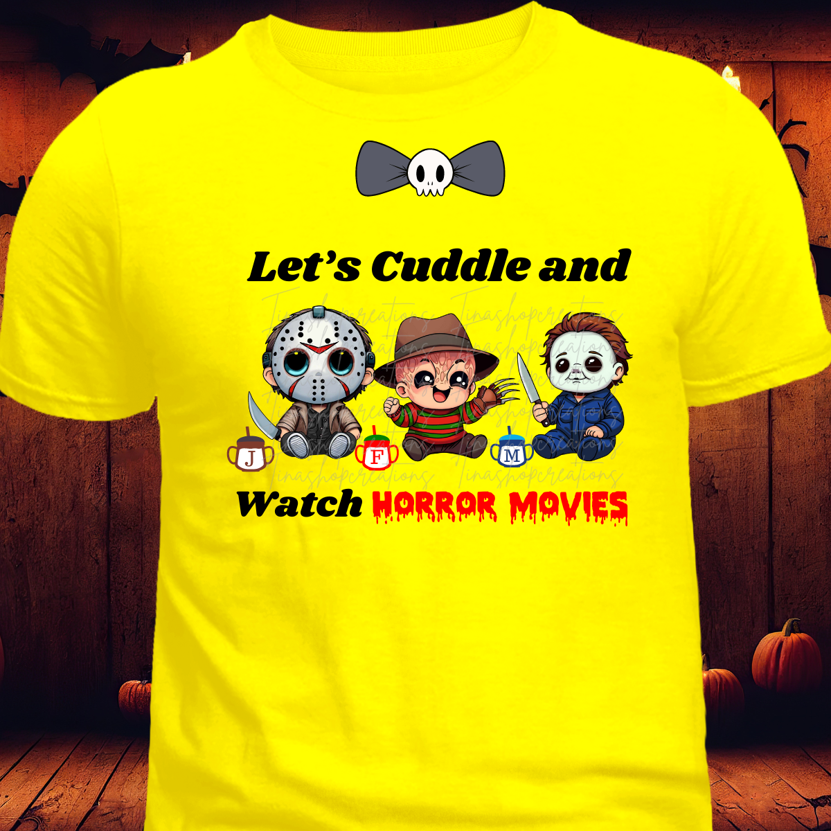 Let's Cuddle and Watch Horror Movie
