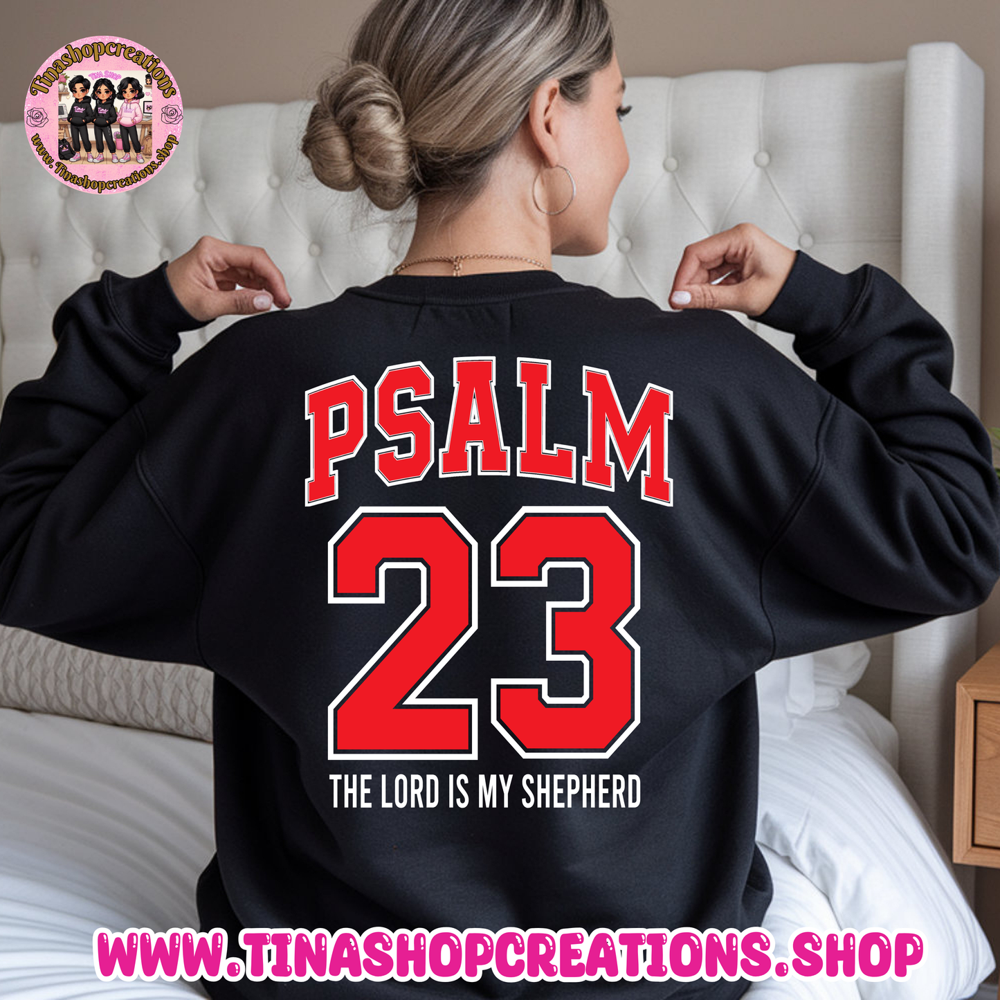 Psalm 23 Inspirational Faith Apparel