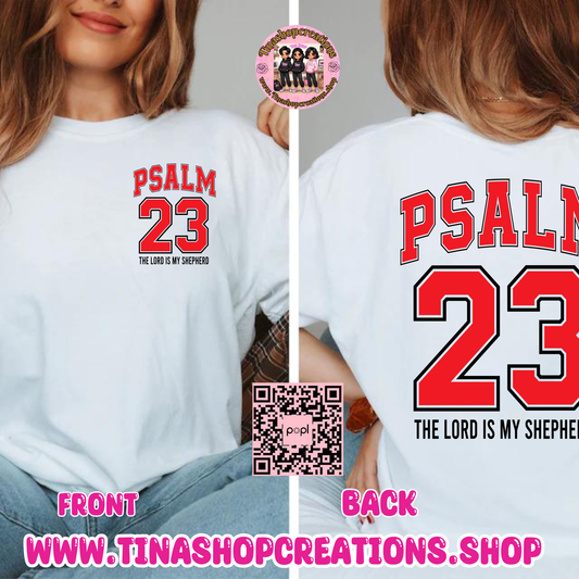 Salmos 23 Ropa Inspiradora de Fe