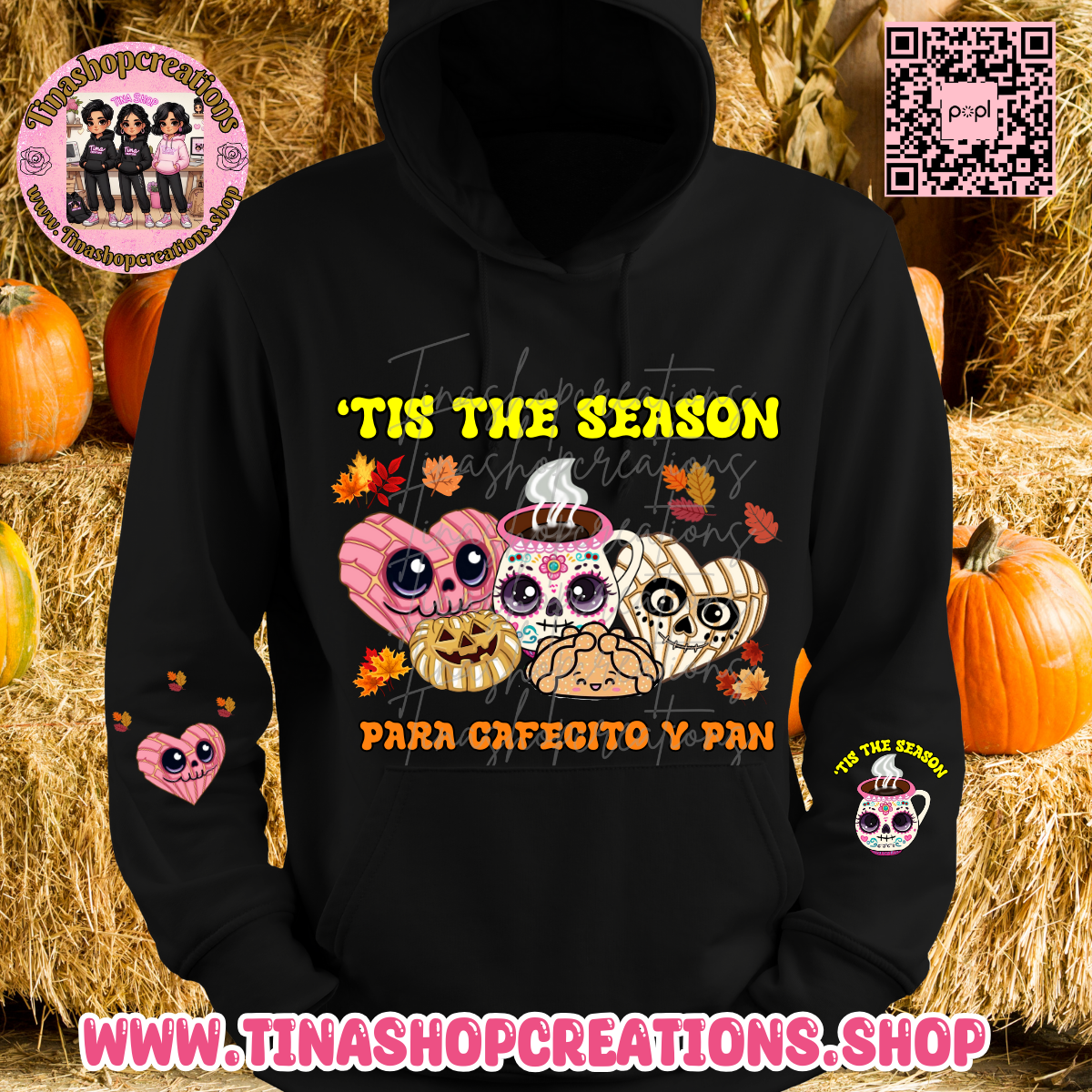 'Tis the Season Latina Shirt | Spanish Coffee Lover Gift | Concha Tee