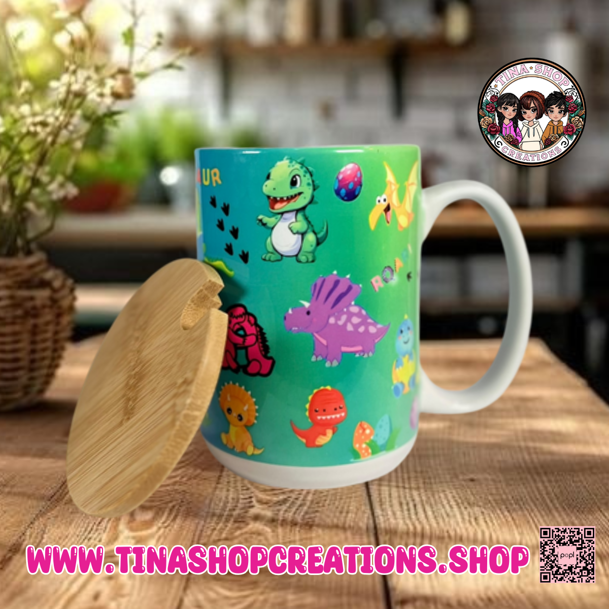 Name-a-Saurus- Personalized Mug