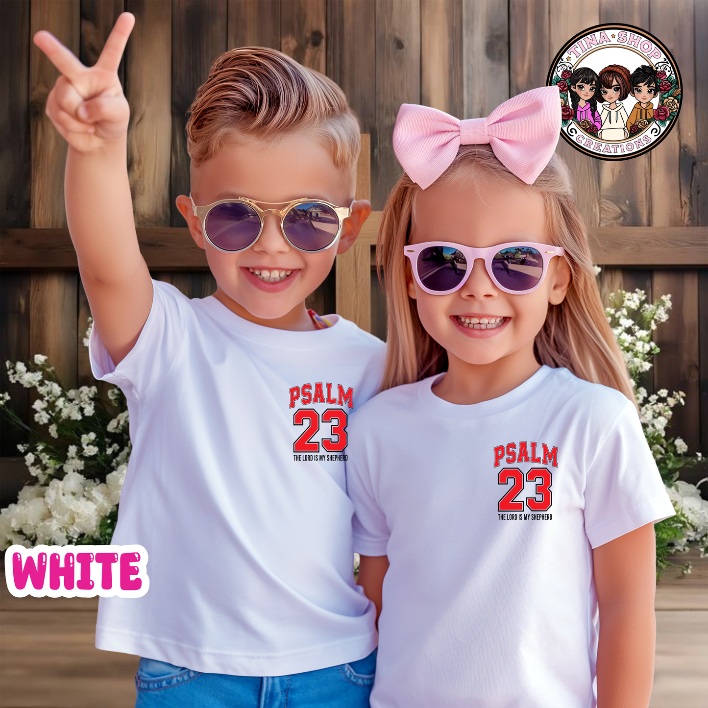 Kids Psalm 23 Shirt