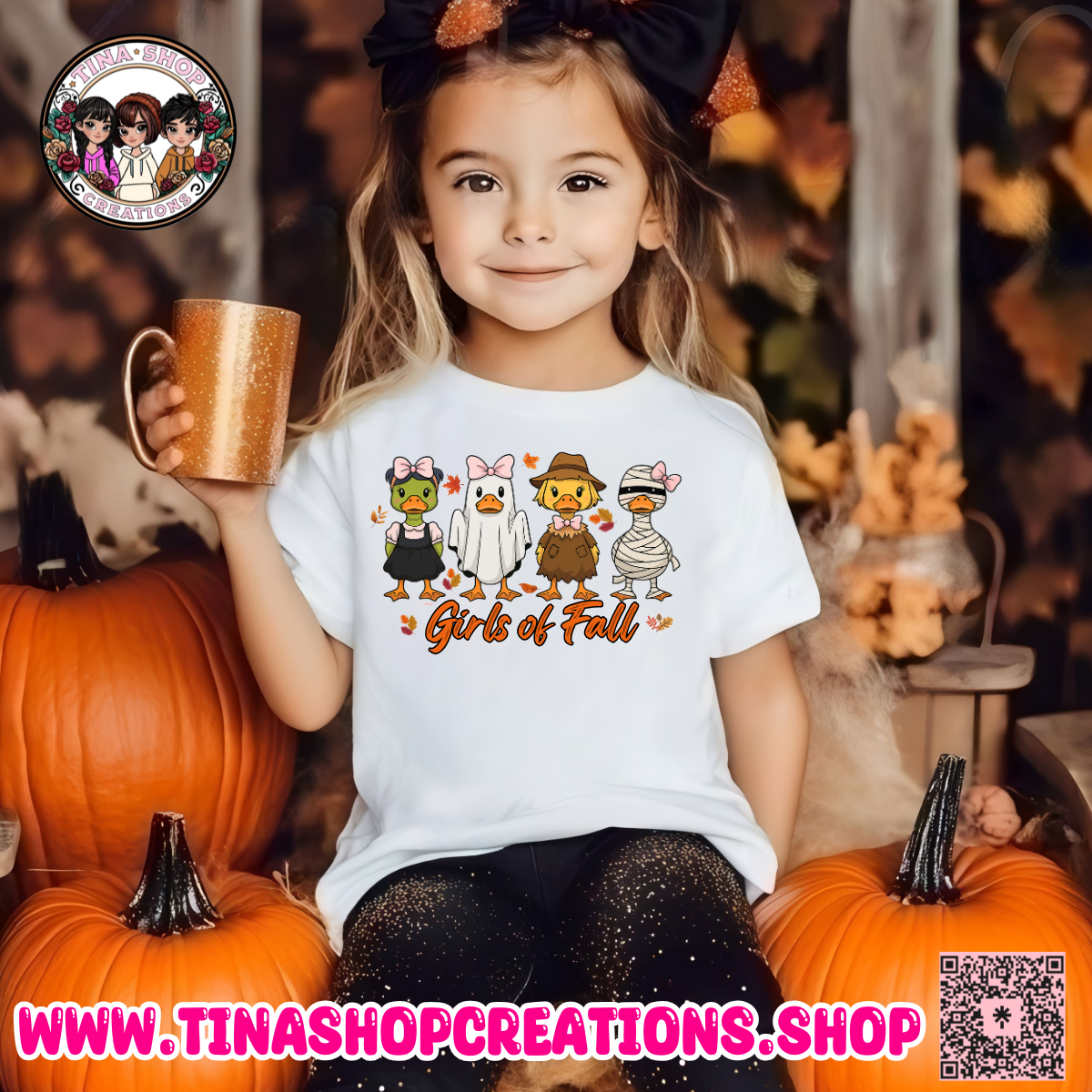 Camisas a juego de galletas de azúcar de Halloween