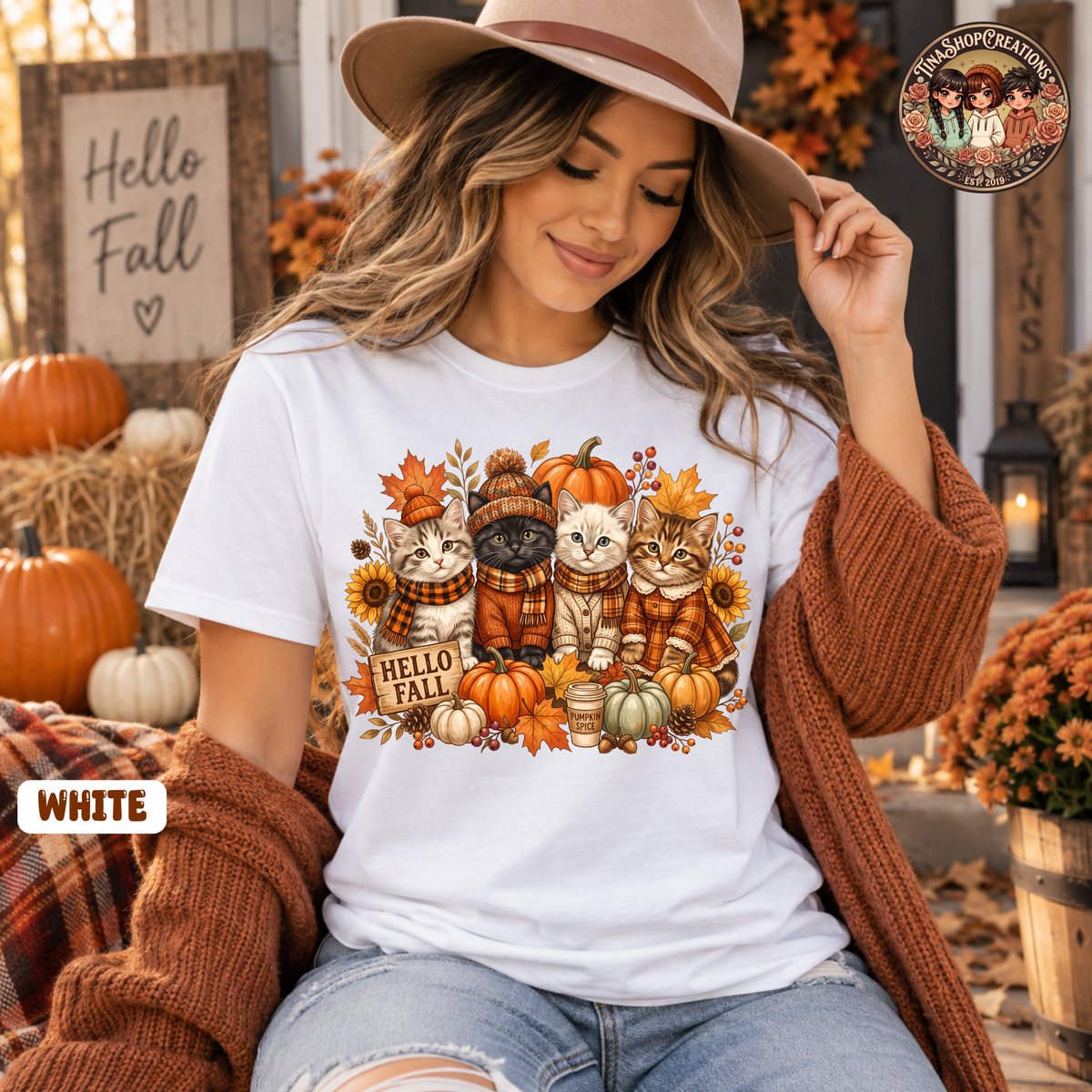 Fall Cat Sweatshirt