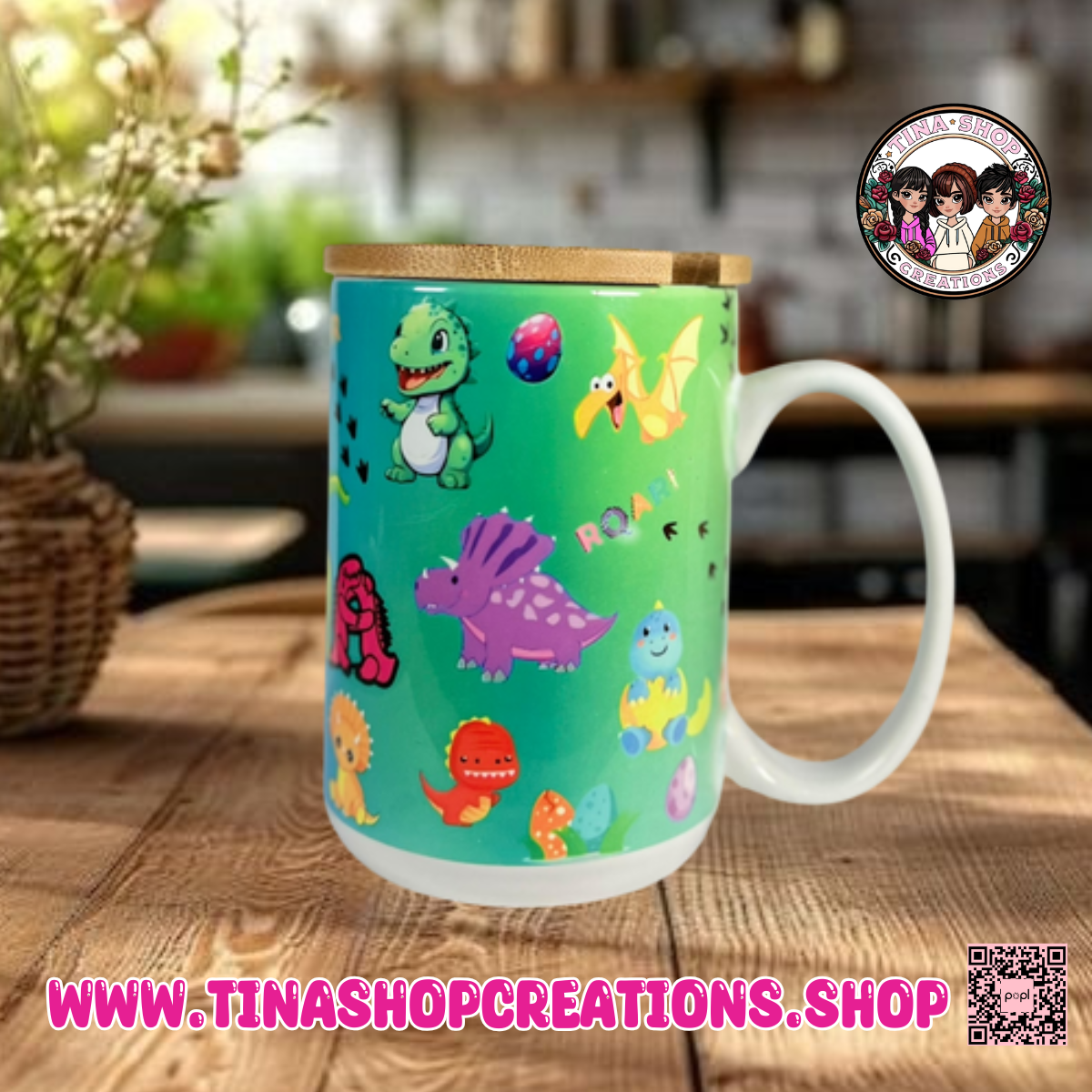 Name-a-Saurus- Personalized Mug
