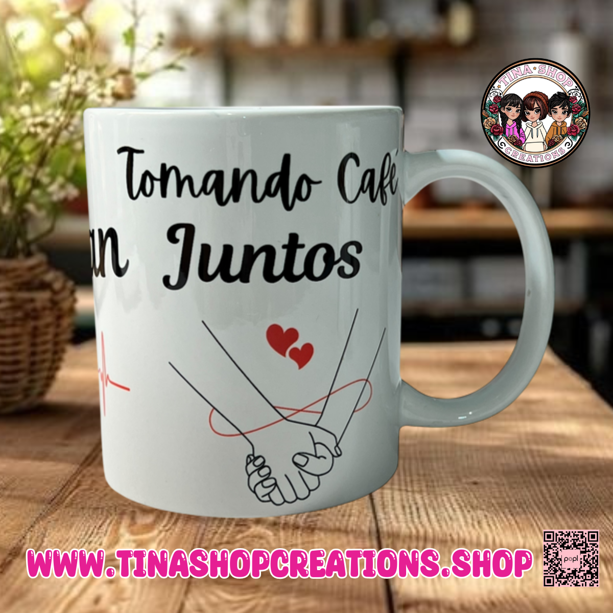 Personalized Fall Couple Mug – Custom Names & Year
