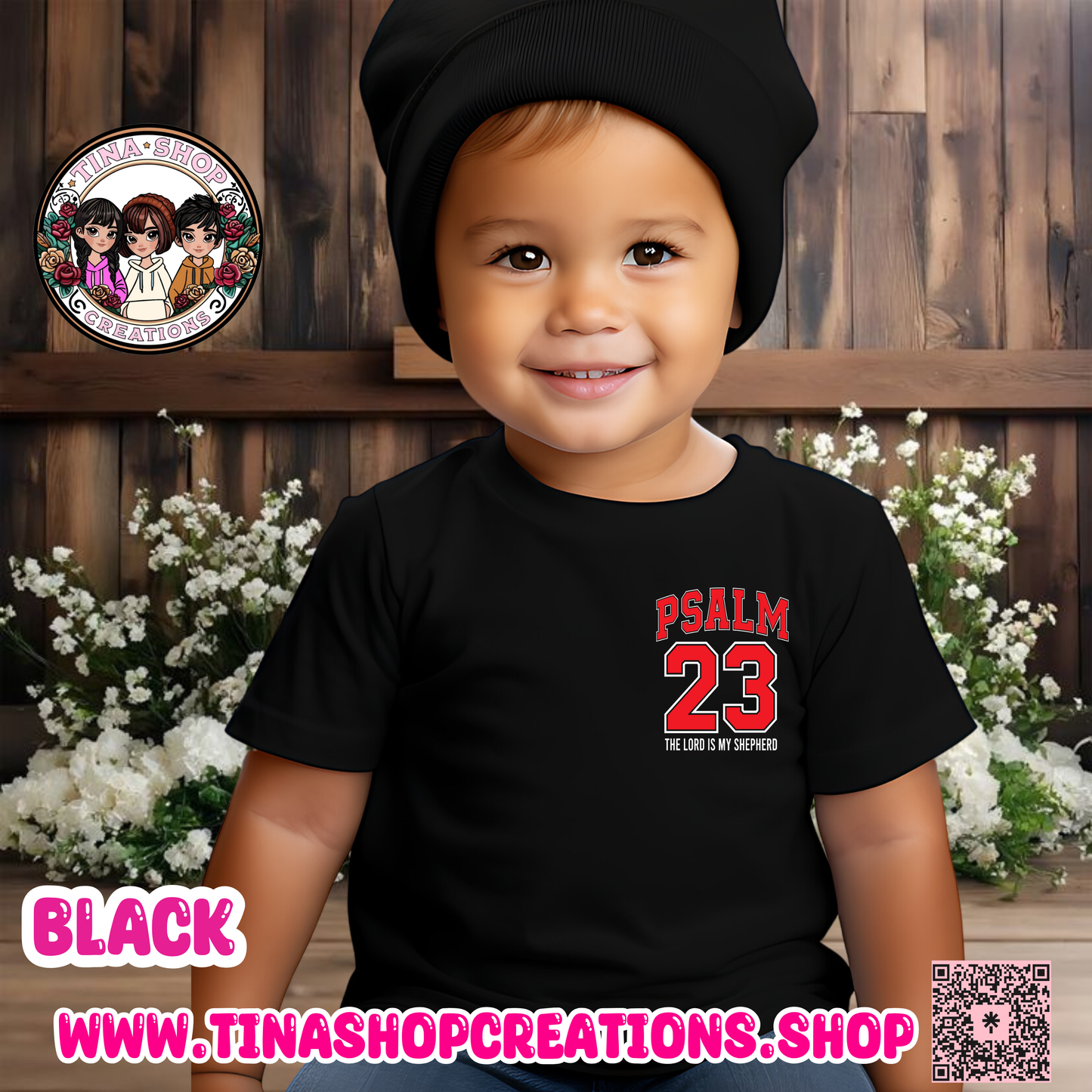 Kids Psalm 23 Shirt