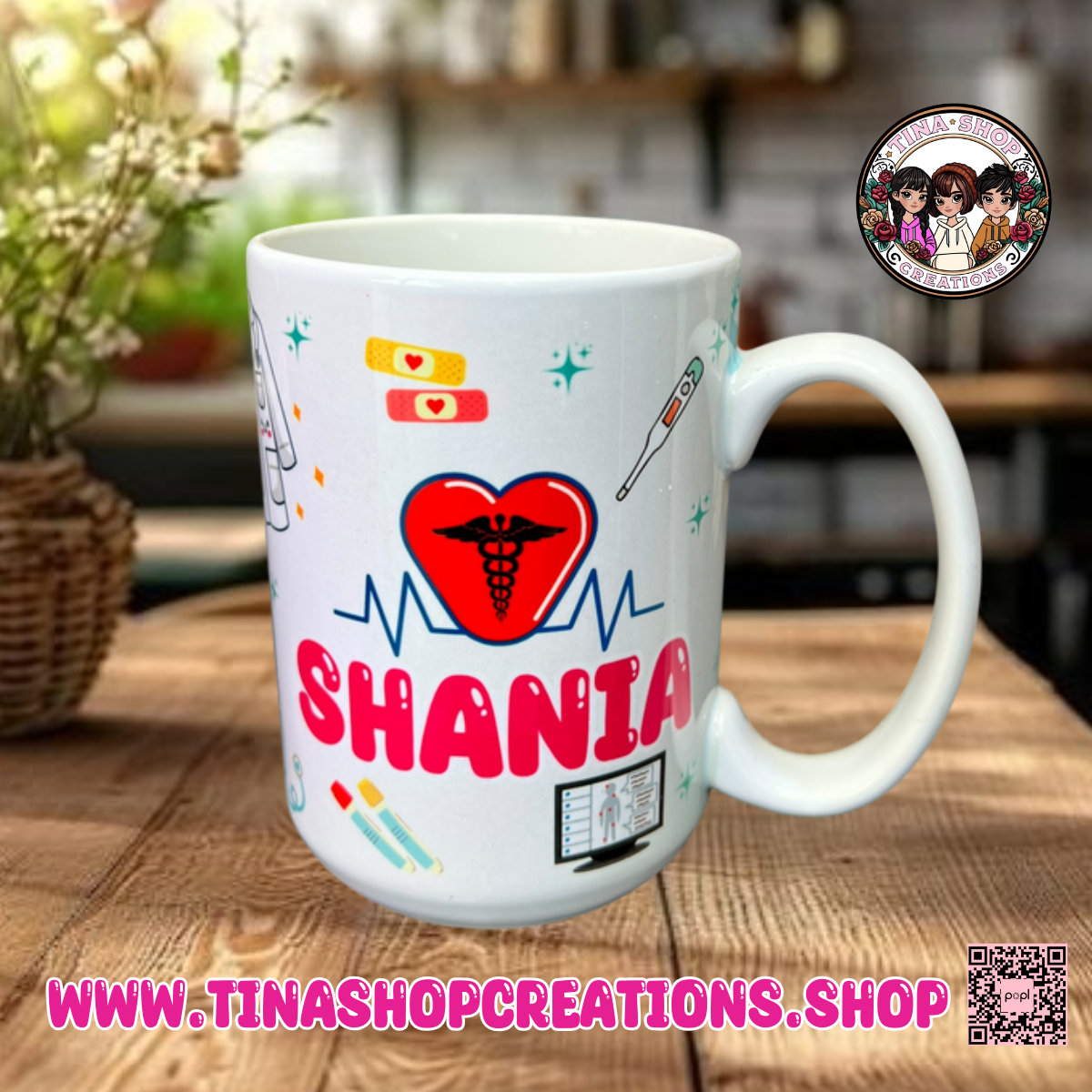 Personalized Medical-Themed Mug