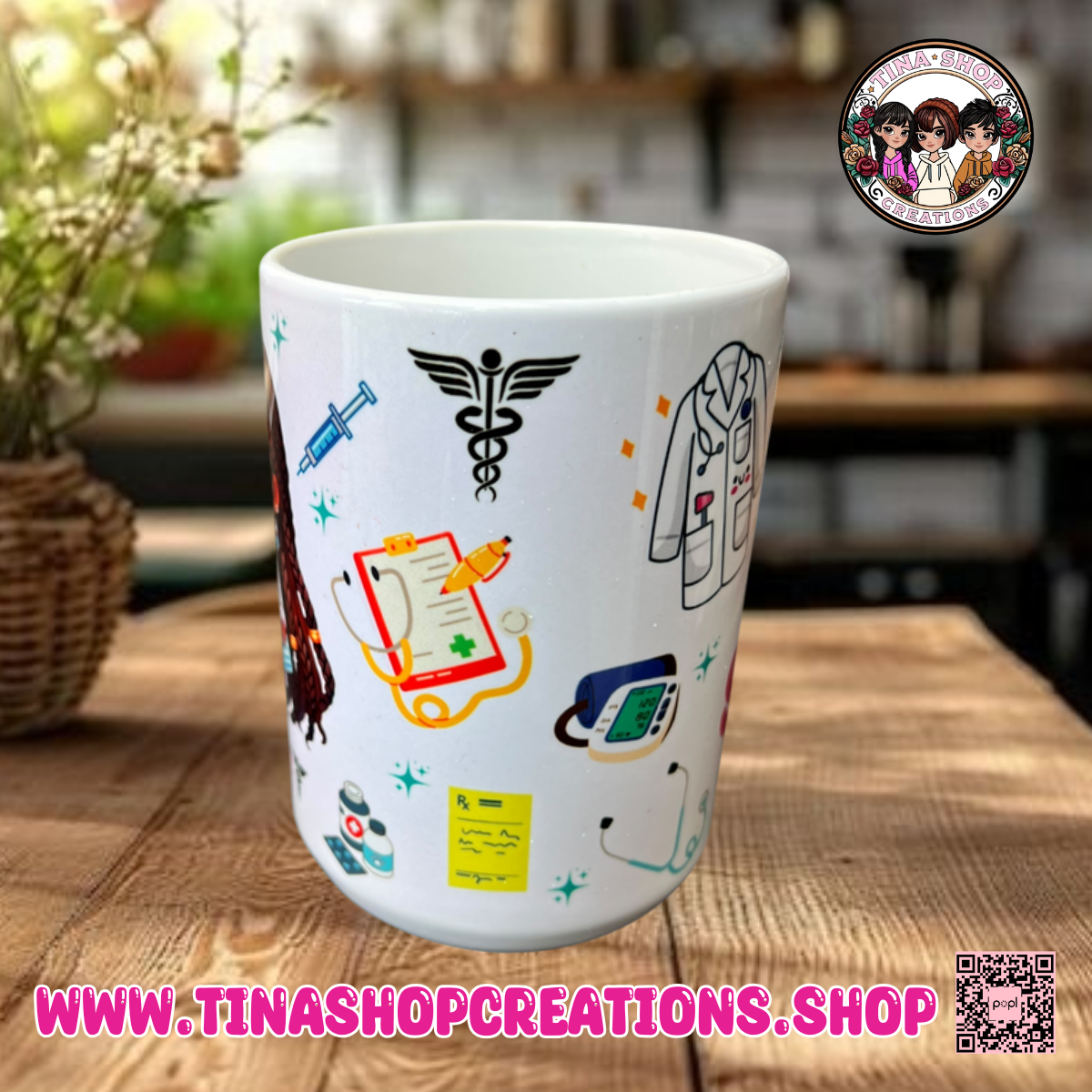 Personalized Medical-Themed Mug
