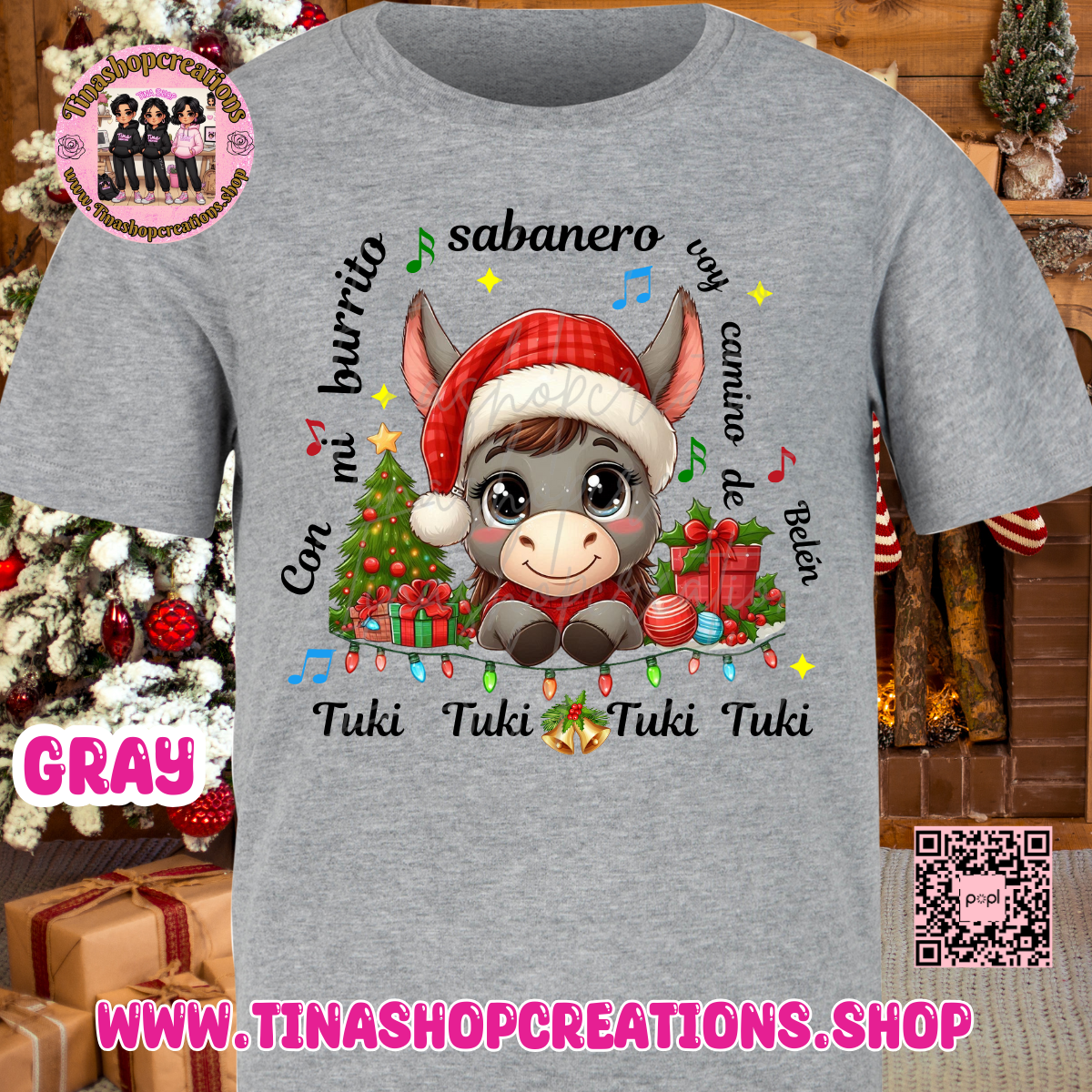 Burrito Sabanero- Cute Christmas Donkey