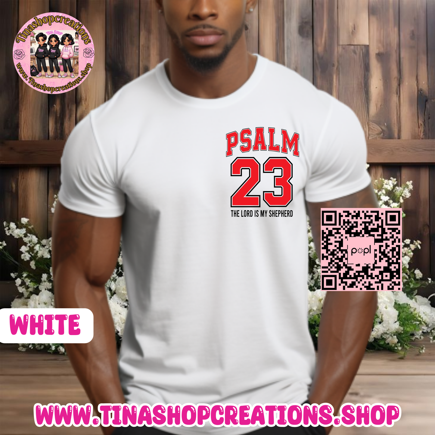Psalm 23 Inspirational Faith Apparel
