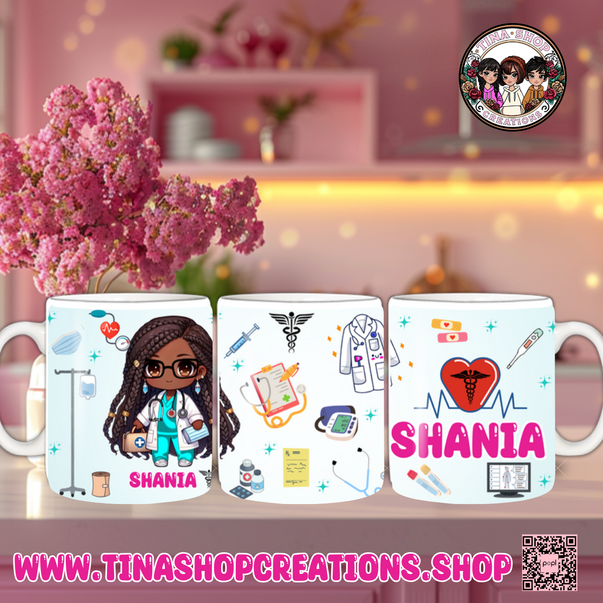 Personalized Medical-Themed Mug