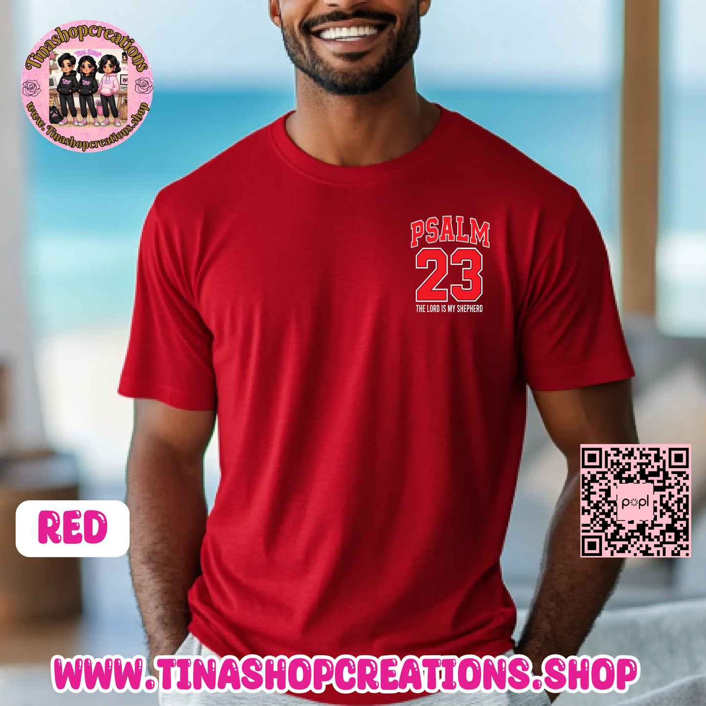 Psalm 23 Inspirational Faith Apparel