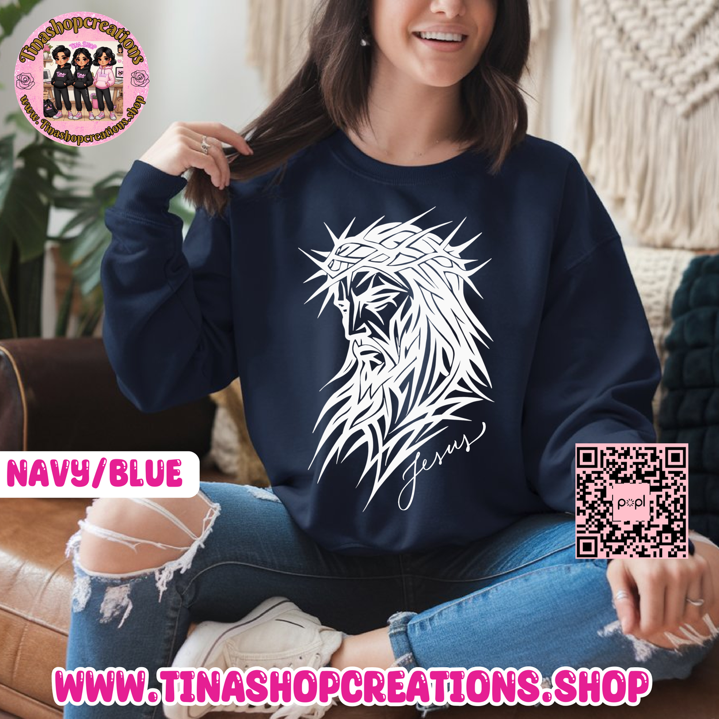 Jesus Faith Over Fear Apparel