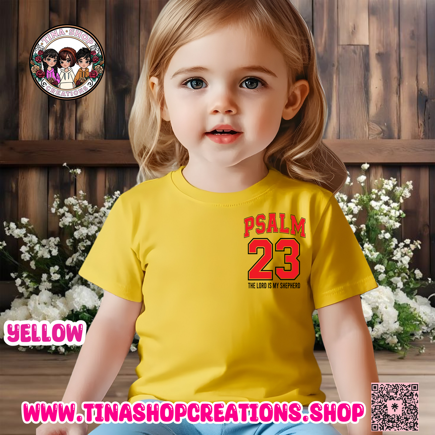 Kids Psalm 23 Shirt