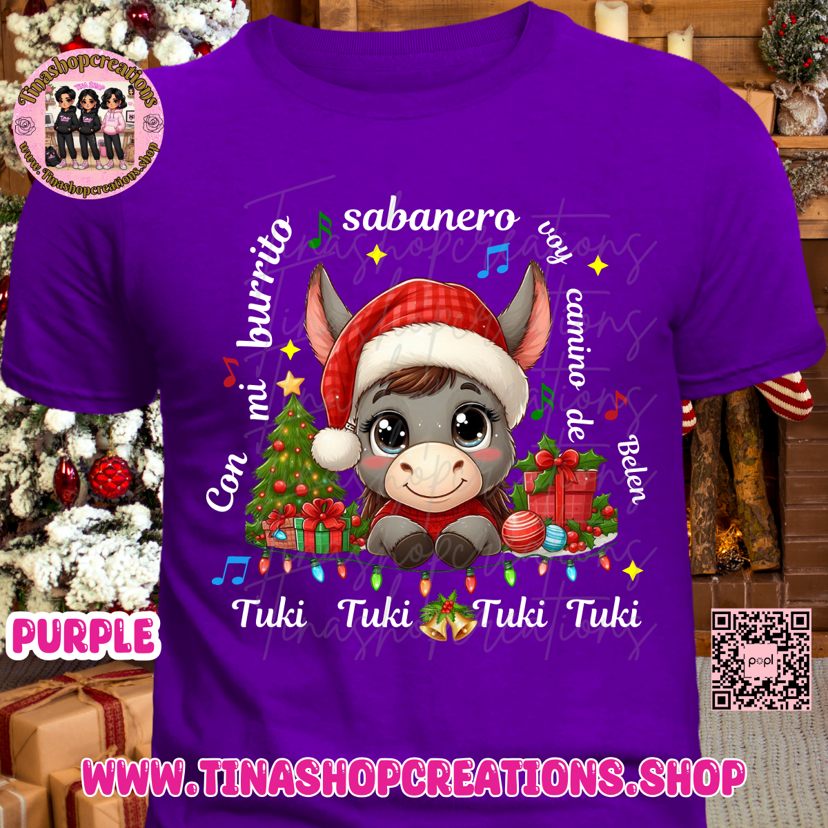 Burrito Sabanero- Cute Christmas Donkey