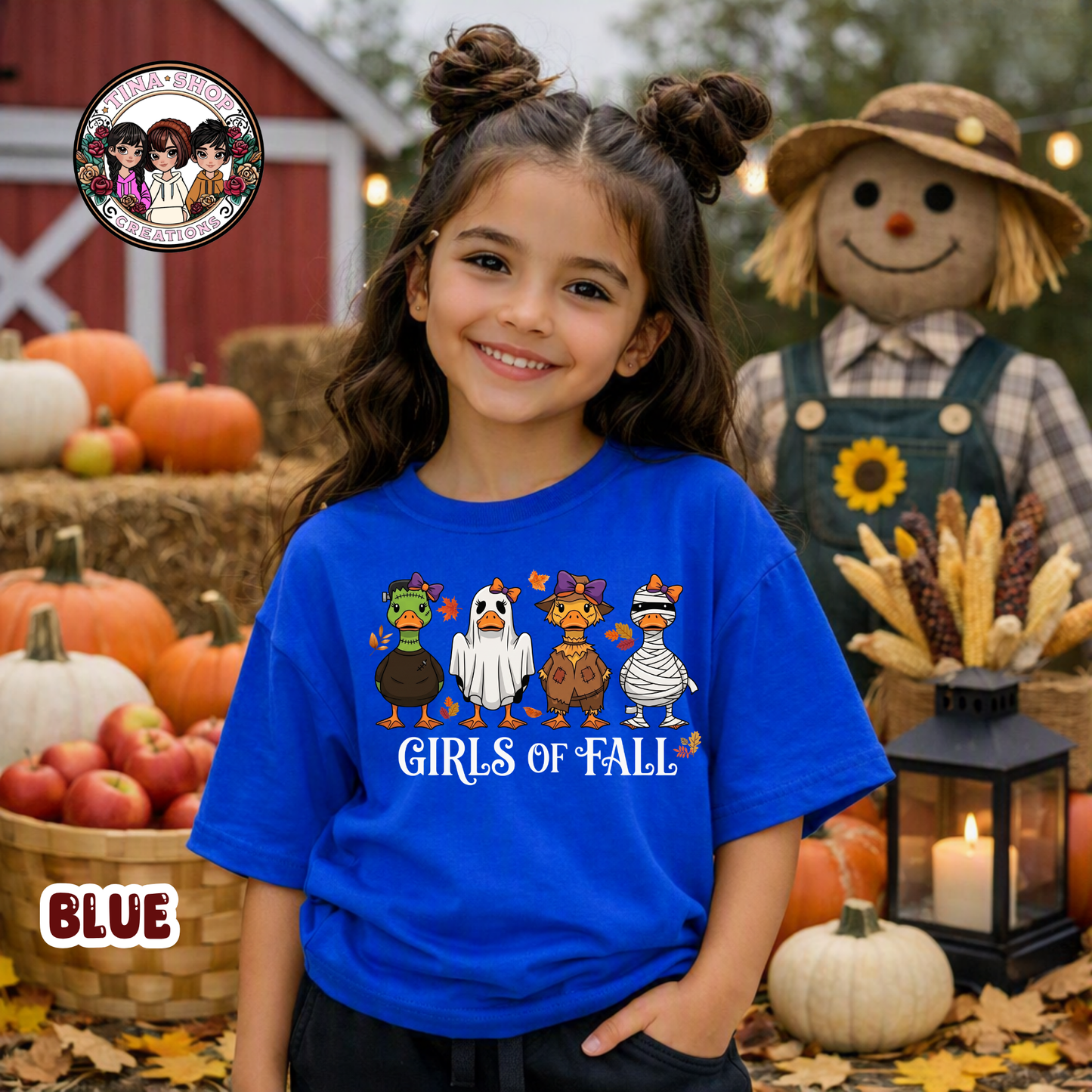 Camiseta Niñas de Otoño