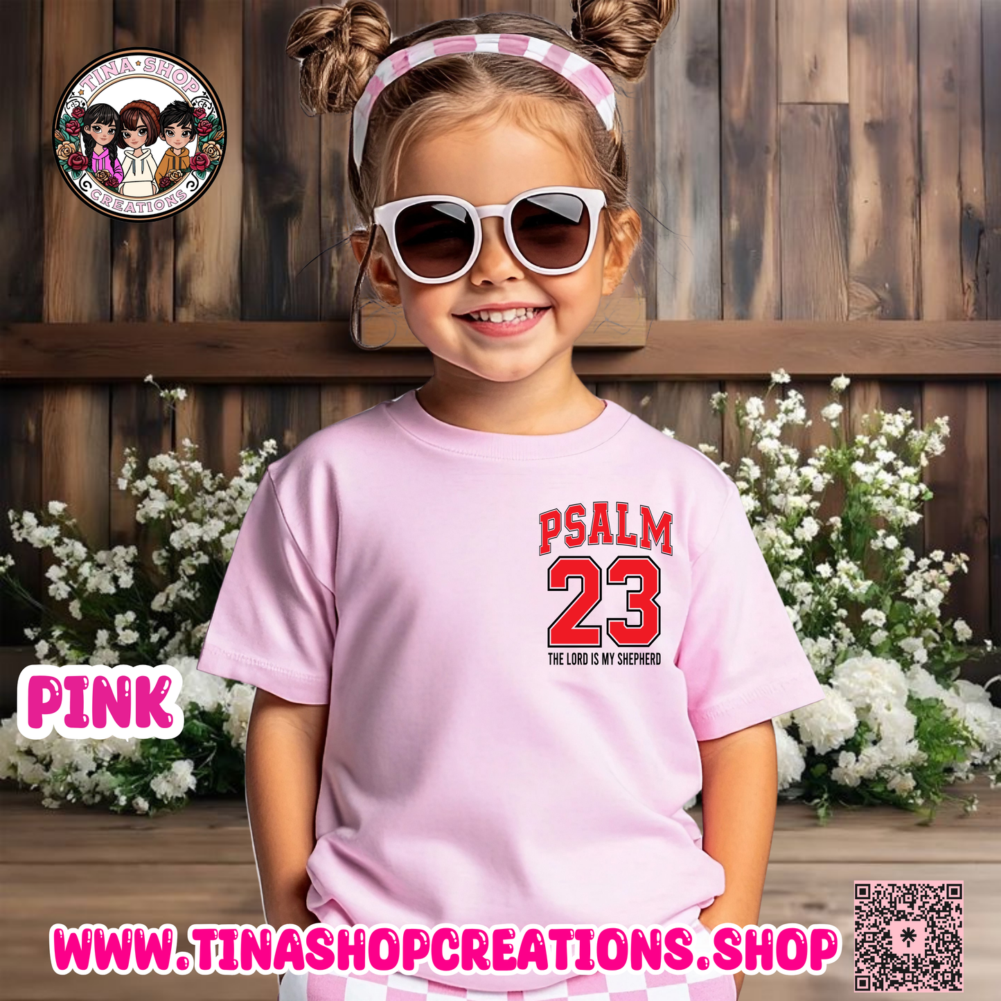 Kids Psalm 23 Shirt