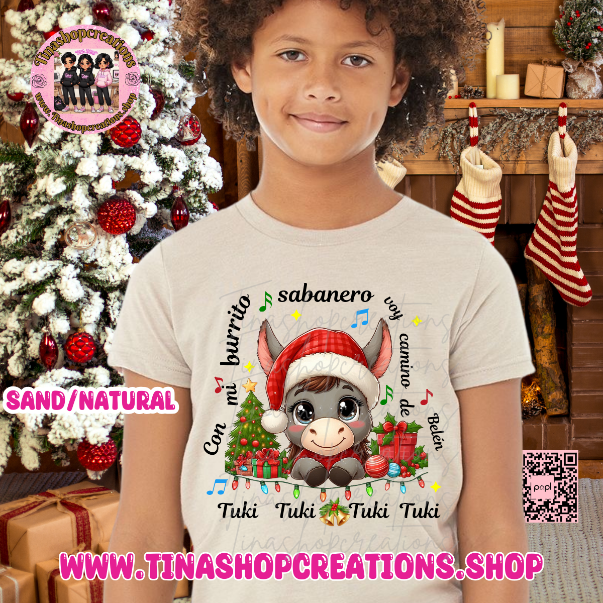 Burrito Sabanero- Cute Christmas Donkey