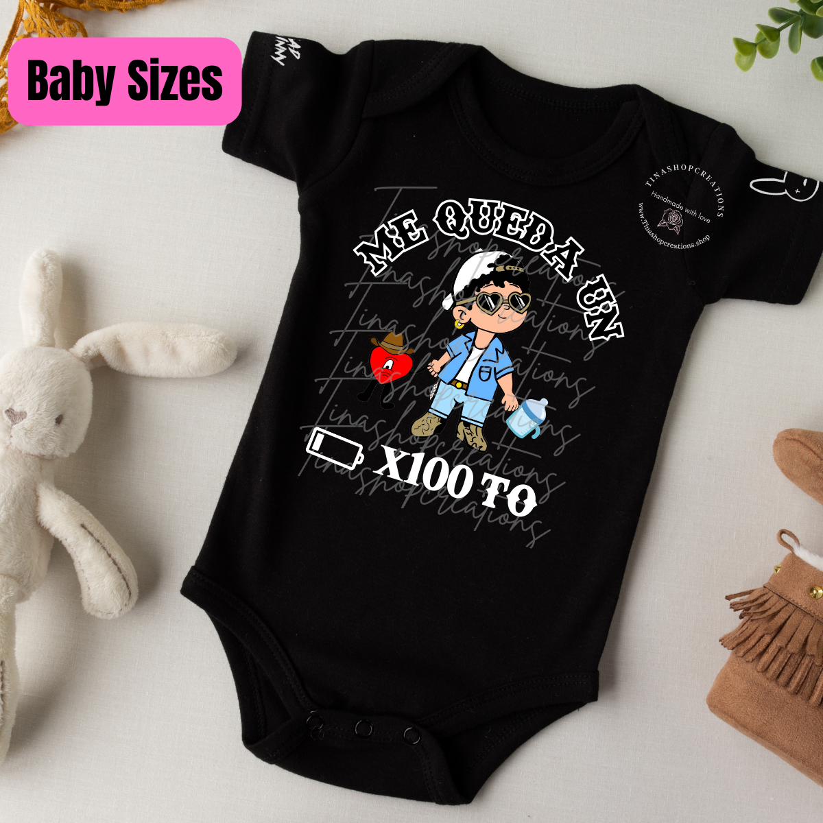 Me Queda un porciento -Combina con tu Mini - Inspirado en bad Bunny y Grupo Frontera, camisetas familiares a juego