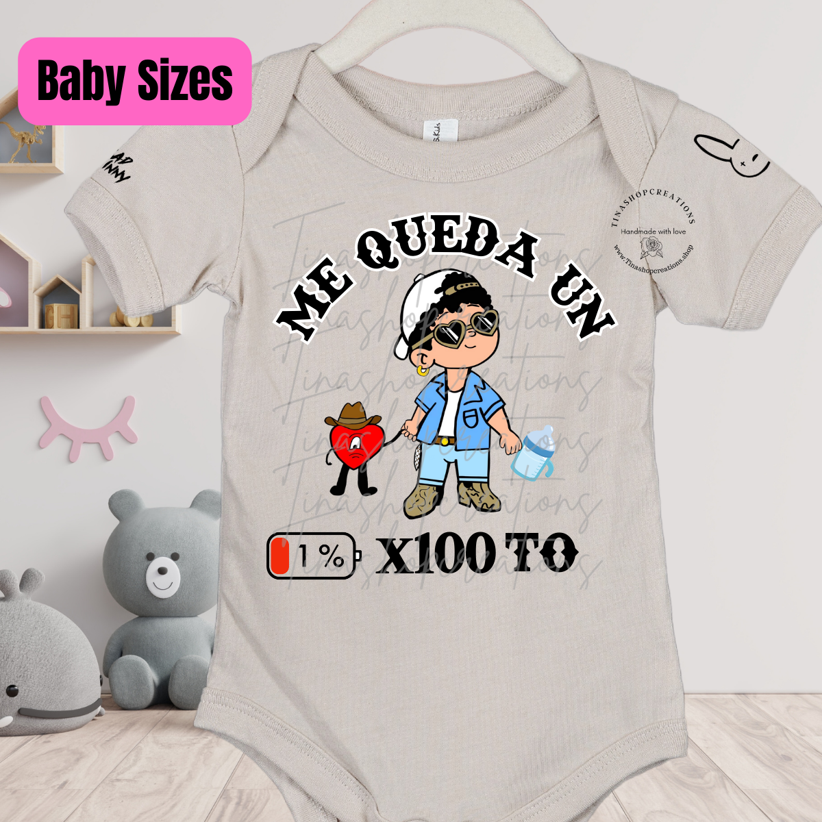Me Queda un porciento -Combina con tu Mini - Inspirado en bad Bunny y Grupo Frontera, camisetas familiares a juego