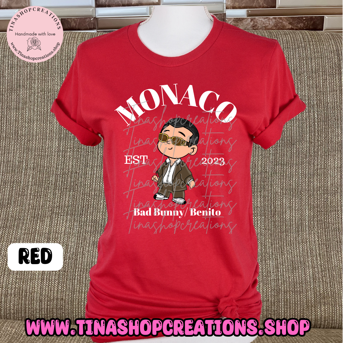 Bad Bunny Benito Monaco Design, Nadie Sabe Lo Que Va a Pasar Mañana