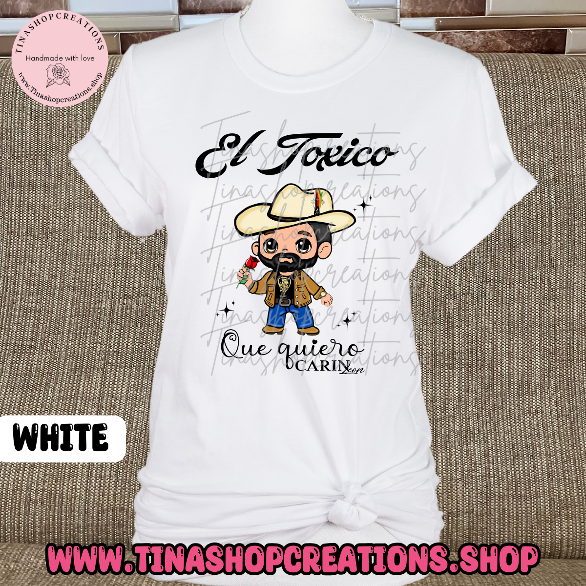 Carin Leon inspiró 'El Toxico que quiero' camiseta, sudadera y sudadera con capucha de diseño lindo