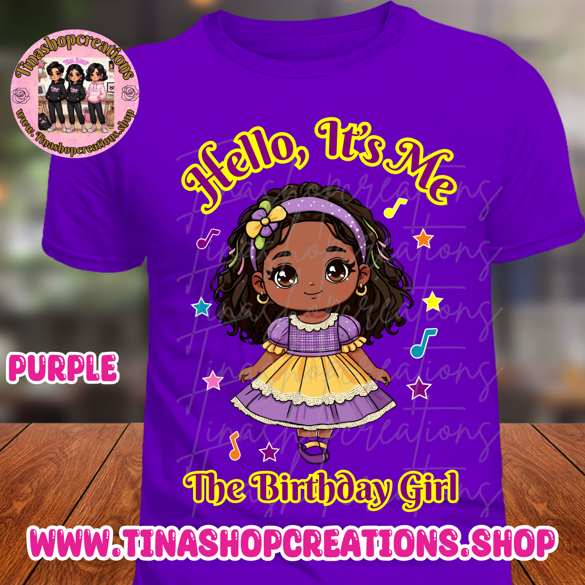 Hello, It's Me! The Birthday Girl Shirt