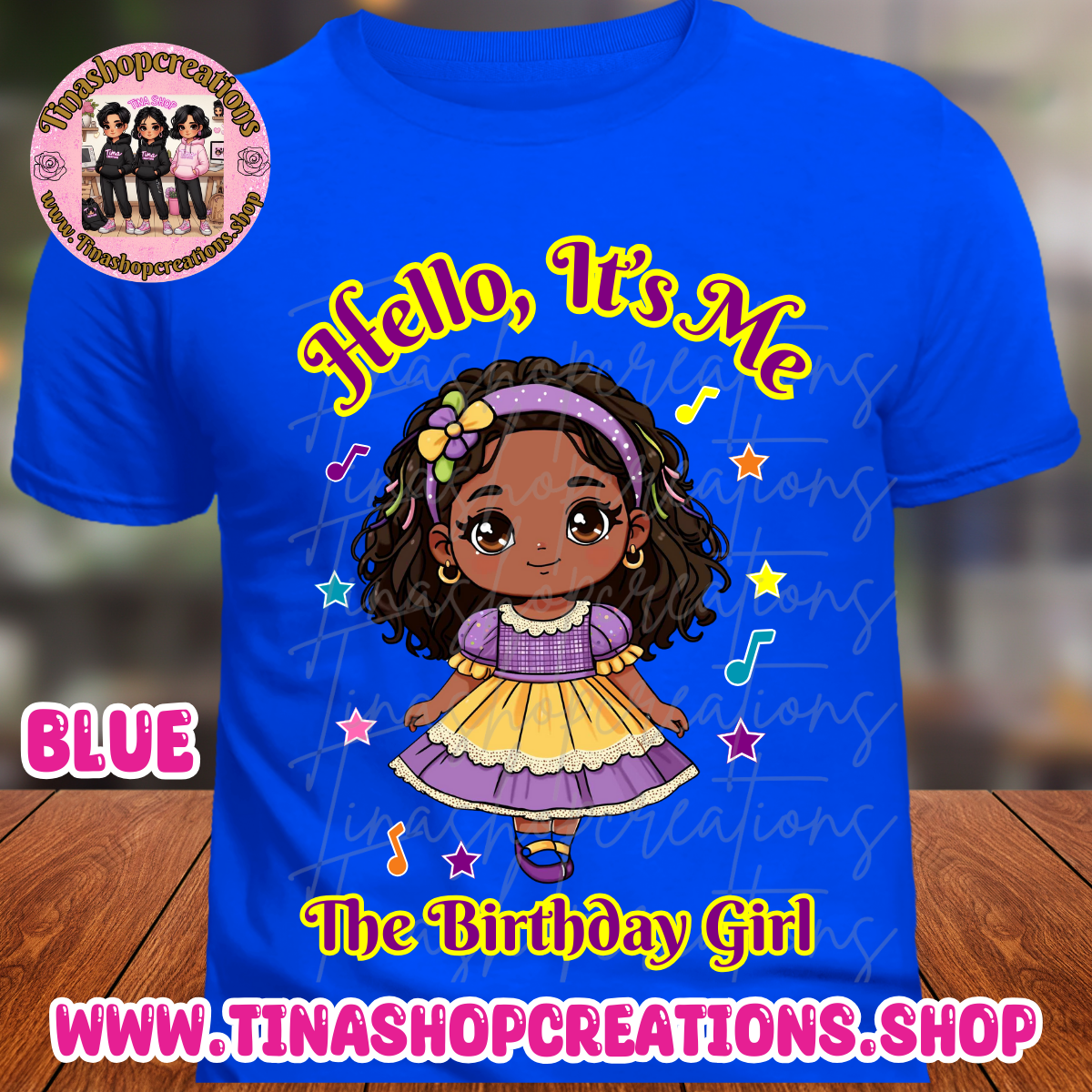 Hello, It's Me! The Birthday Girl Shirt
