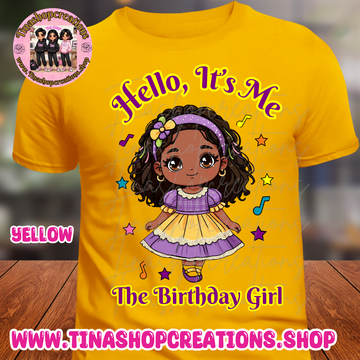 Hello, It's Me! The Birthday Girl Shirt