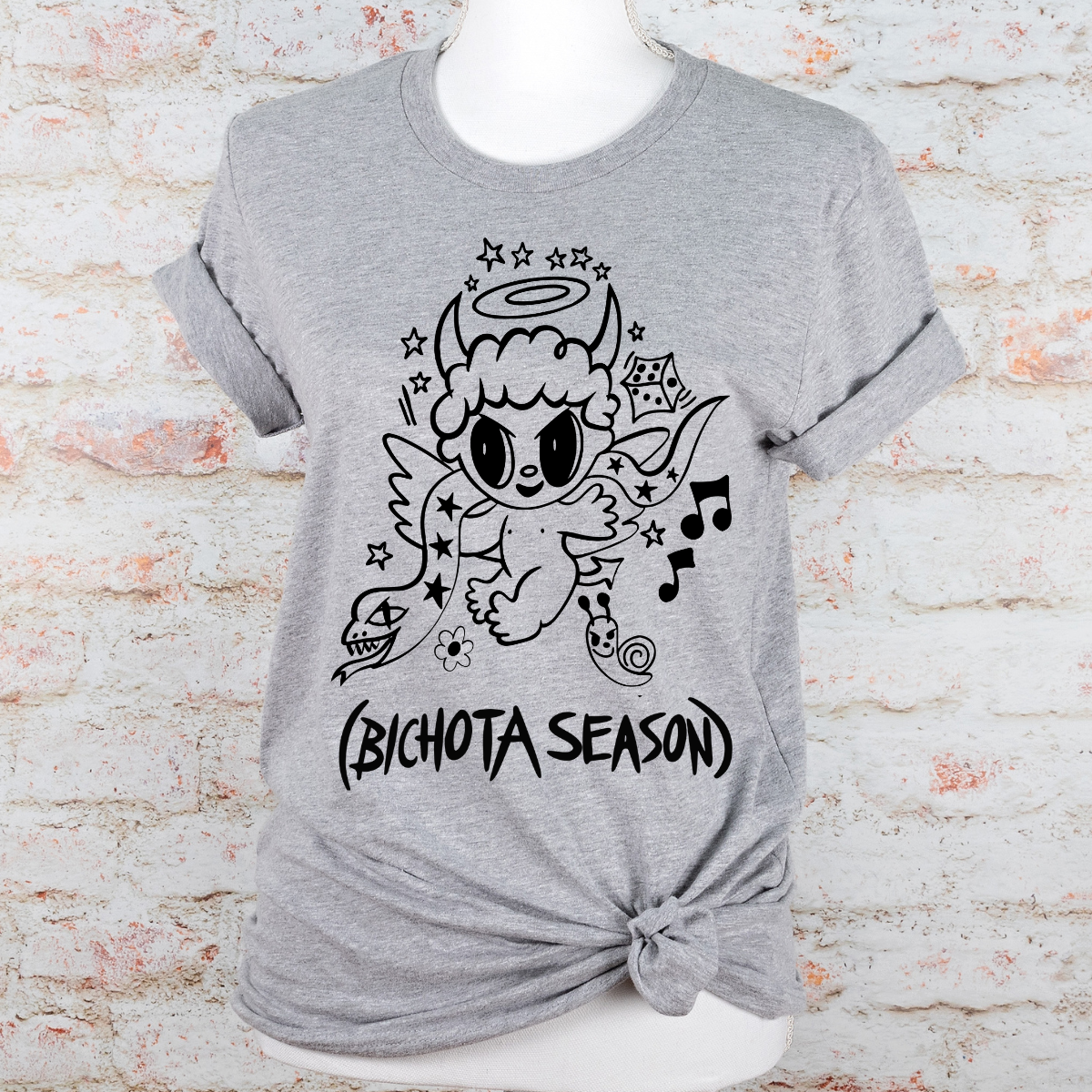 Temporada de Bichota Merch inspirado Modo Diablito