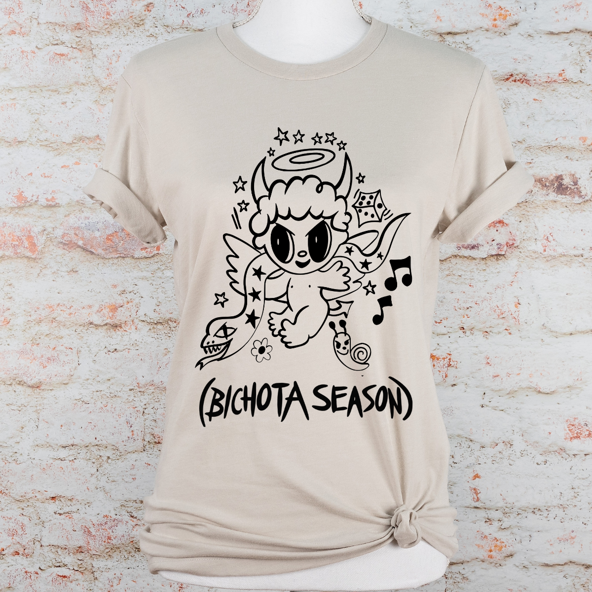 Temporada de Bichota Merch inspirado Modo Diablito
