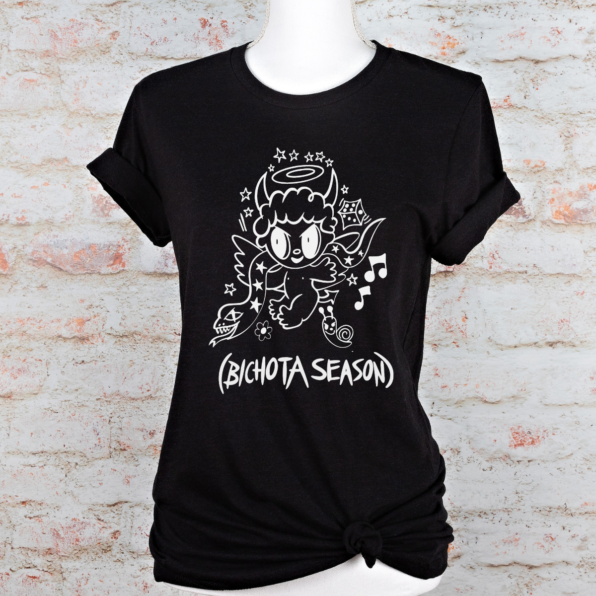 Temporada de Bichota Merch inspirado Modo Diablito