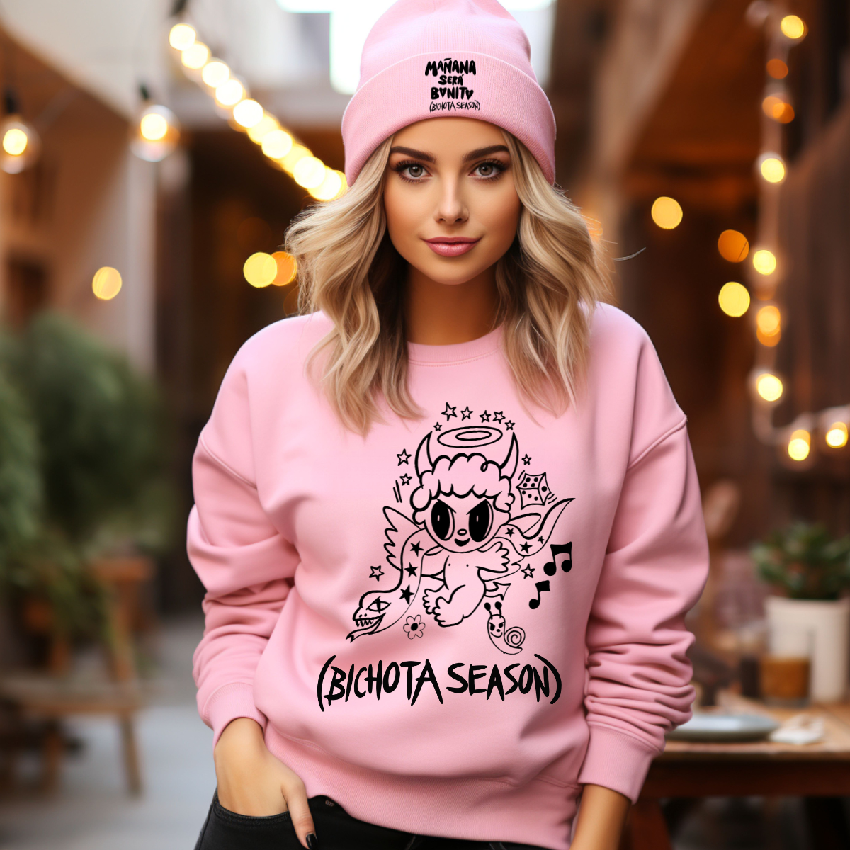 Temporada de Bichota Merch inspirado Modo Diablito