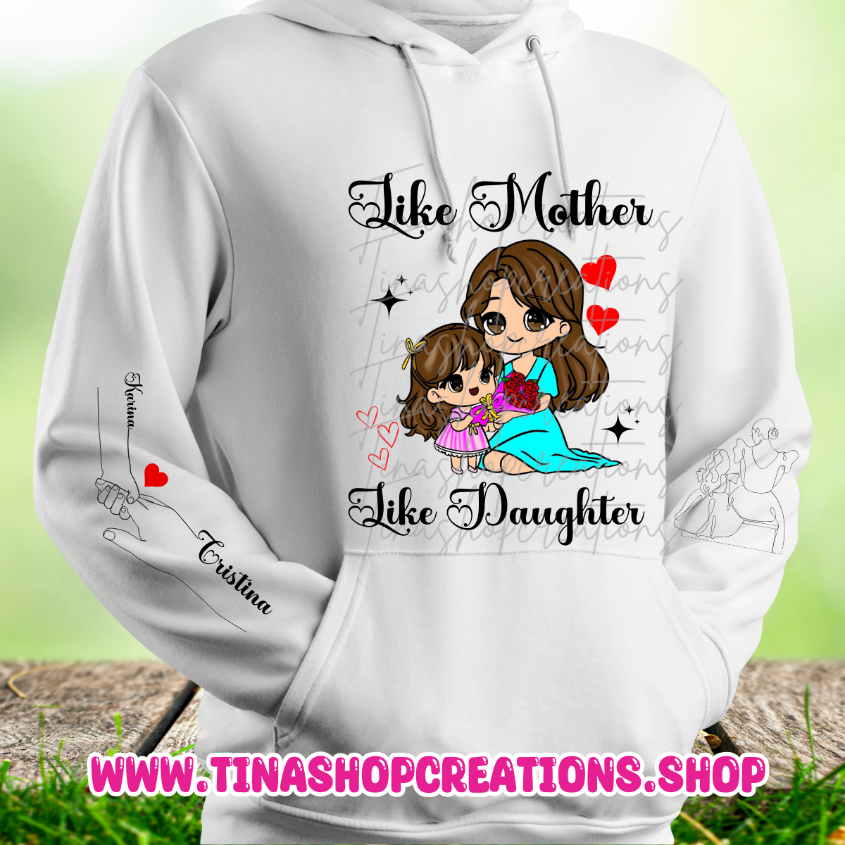 Like Mother Like Daughter - Personalized Names