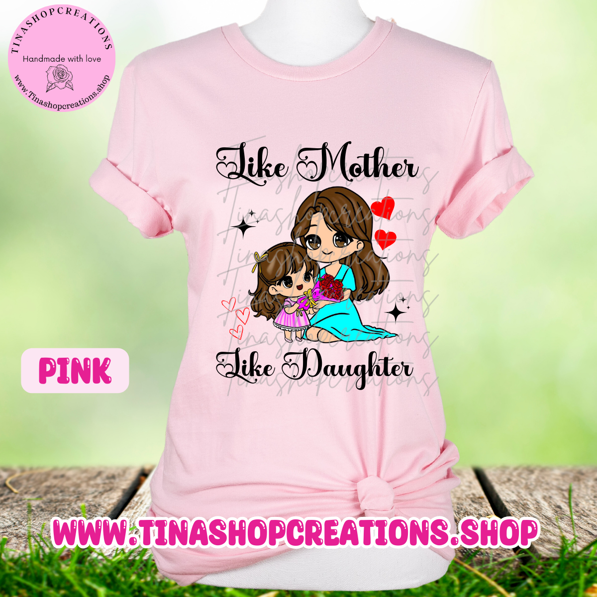 Like Mother Like Daughter - Personalized Names