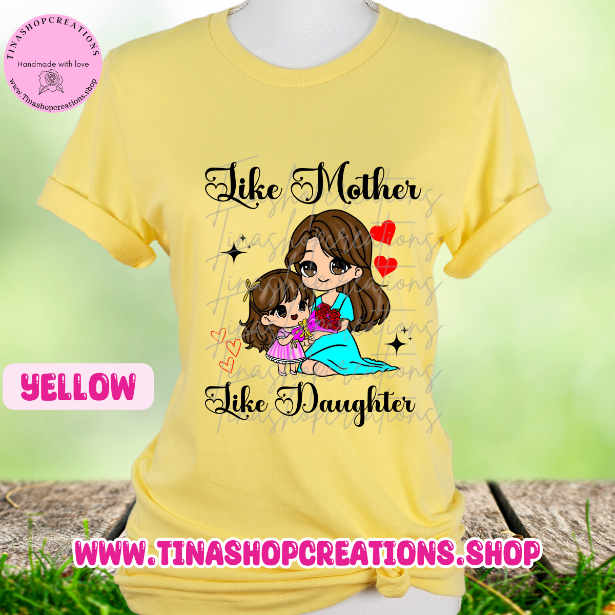 Like Mother Like Daughter - Personalized Names