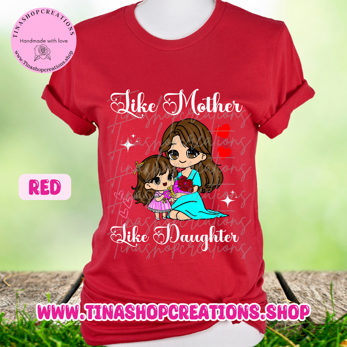 Like Mother Like Daughter - Personalized Names