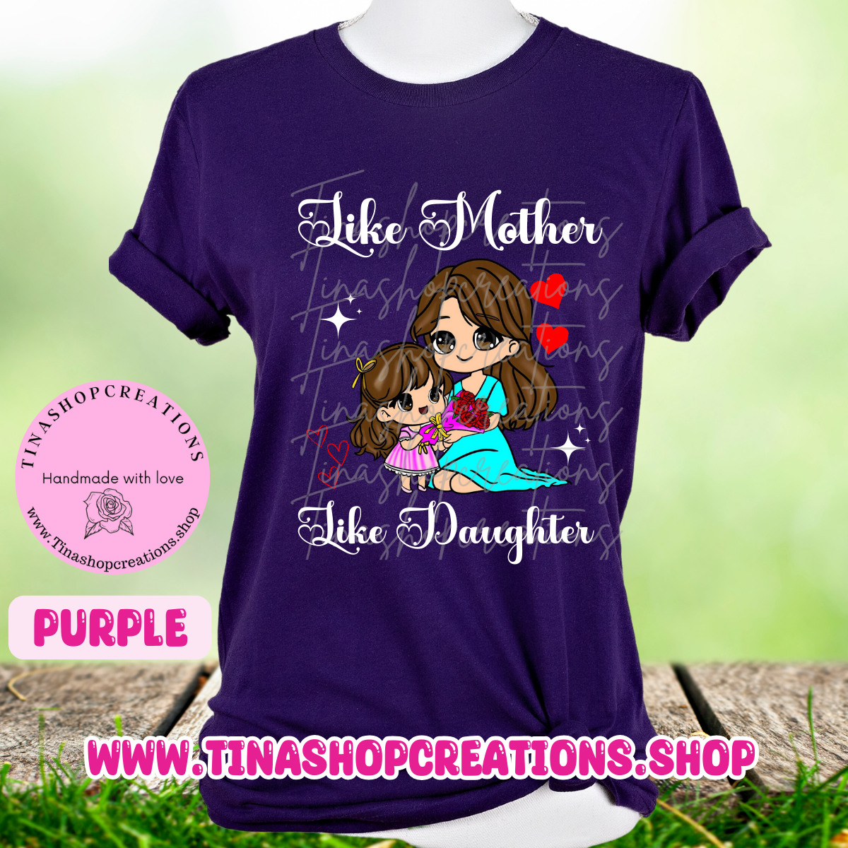 Like Mother Like Daughter - Personalized Names