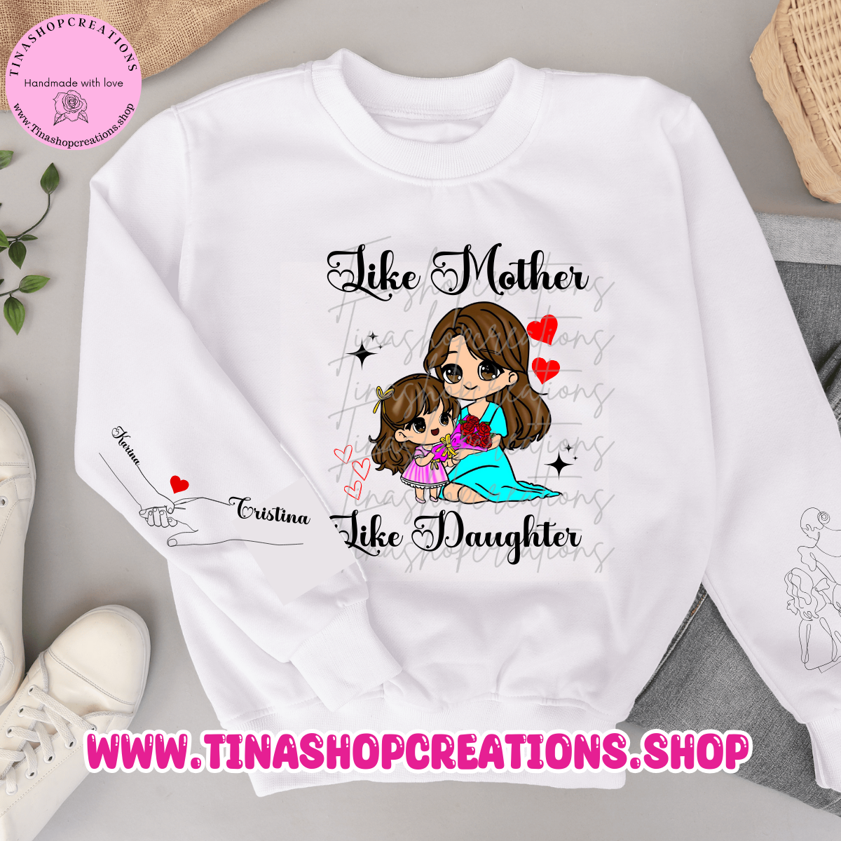 Like Mother Like Daughter - Personalized Names