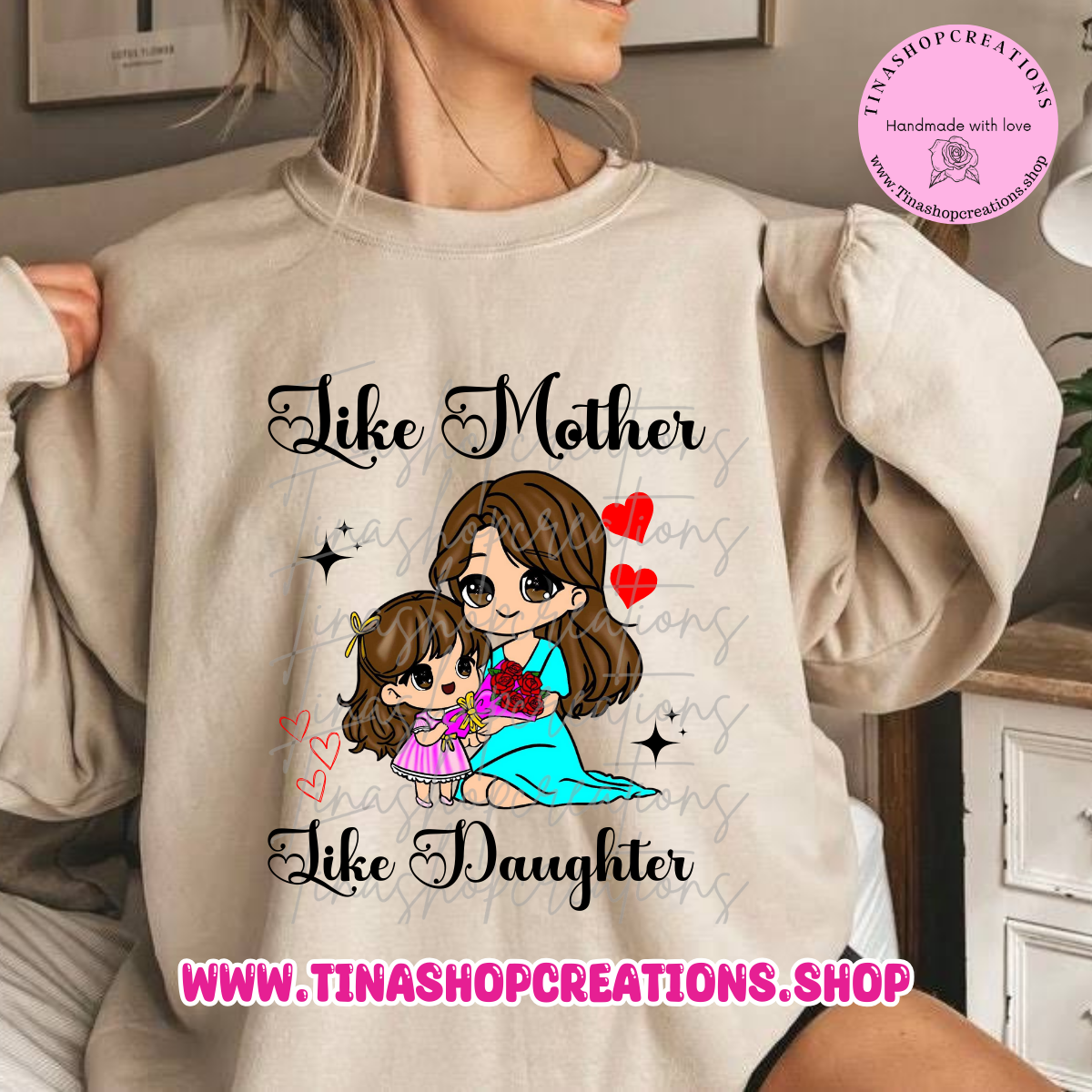 Like Mother Like Daughter - Personalized Names
