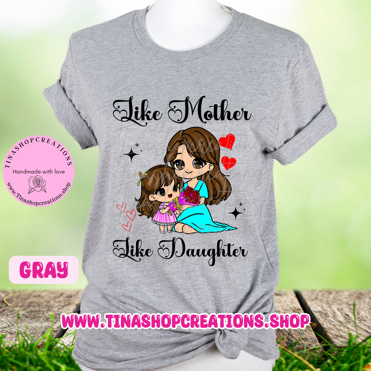 Like Mother Like Daughter - Personalized Names