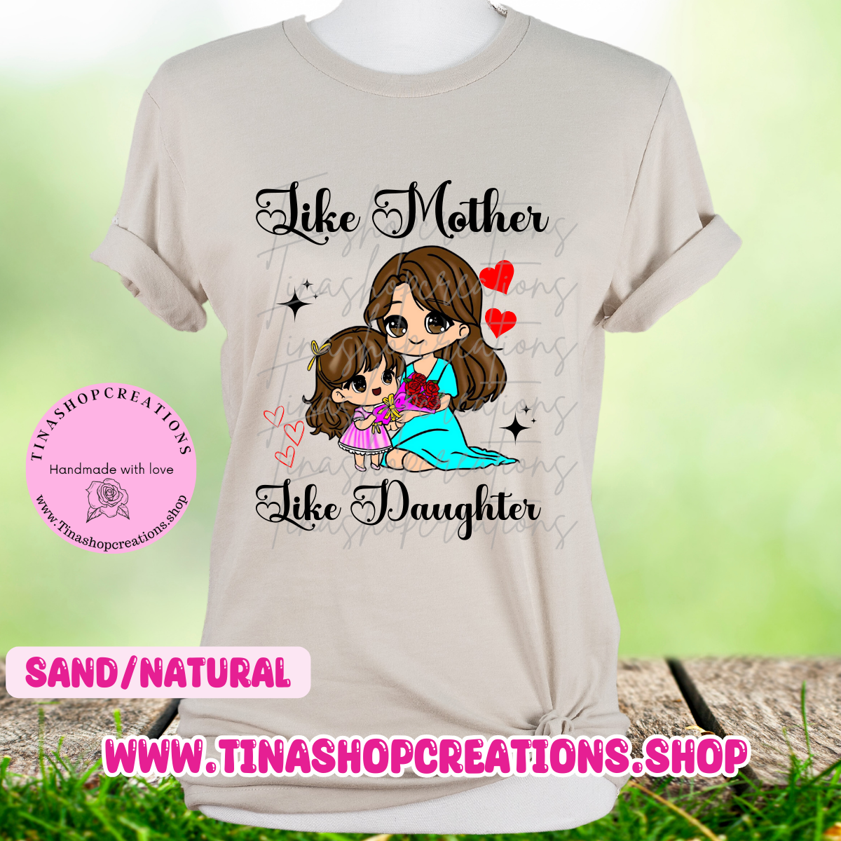 Like Mother Like Daughter - Personalized Names