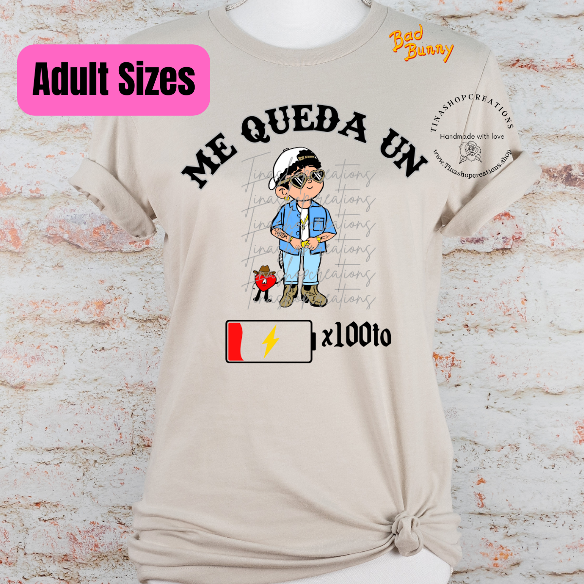 Me Queda un porciento -Combina con tu Mini - Inspirado en bad Bunny y Grupo Frontera, camisetas familiares a juego