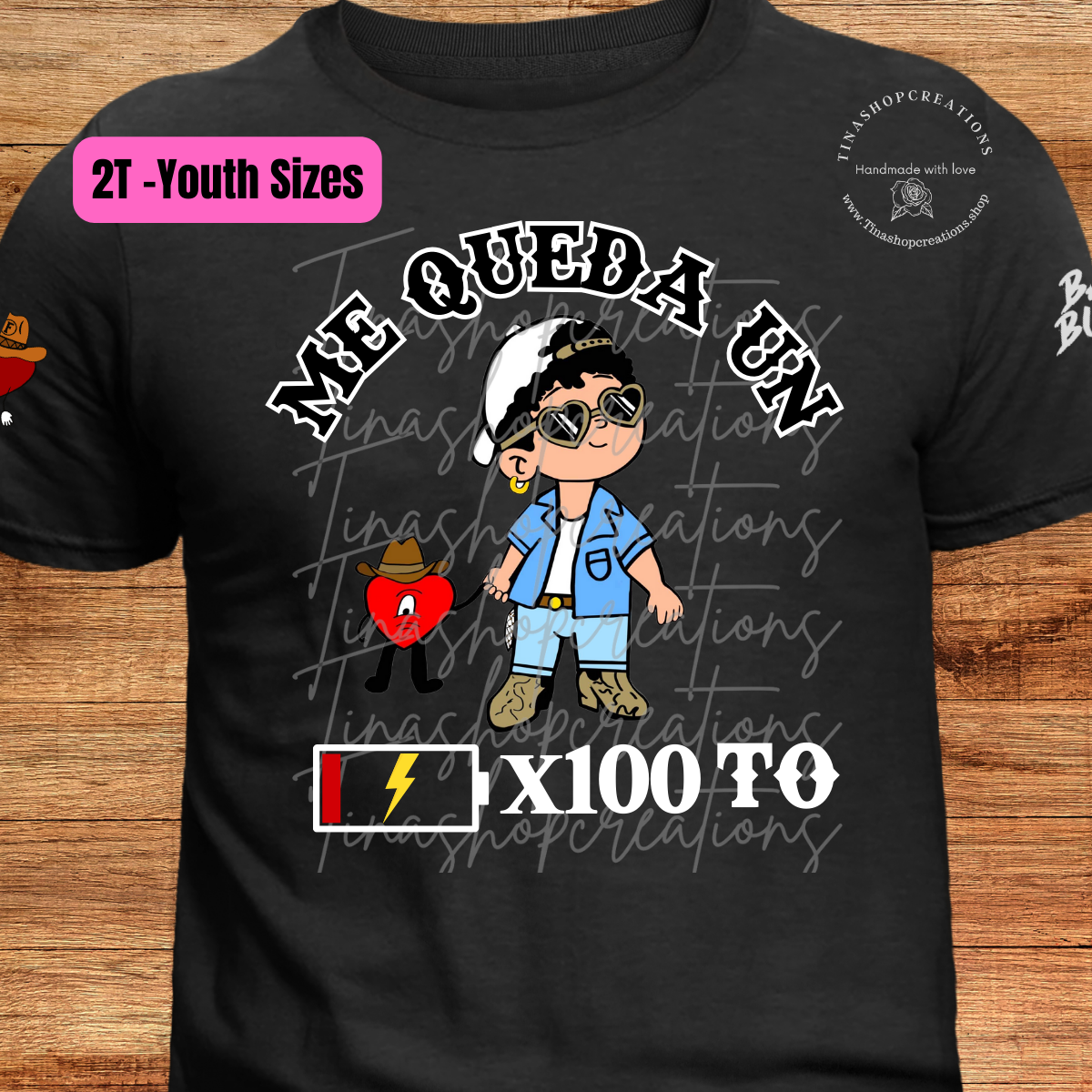 Me Queda un porciento -Combina con tu Mini - Inspirado en bad Bunny y Grupo Frontera, camisetas familiares a juego