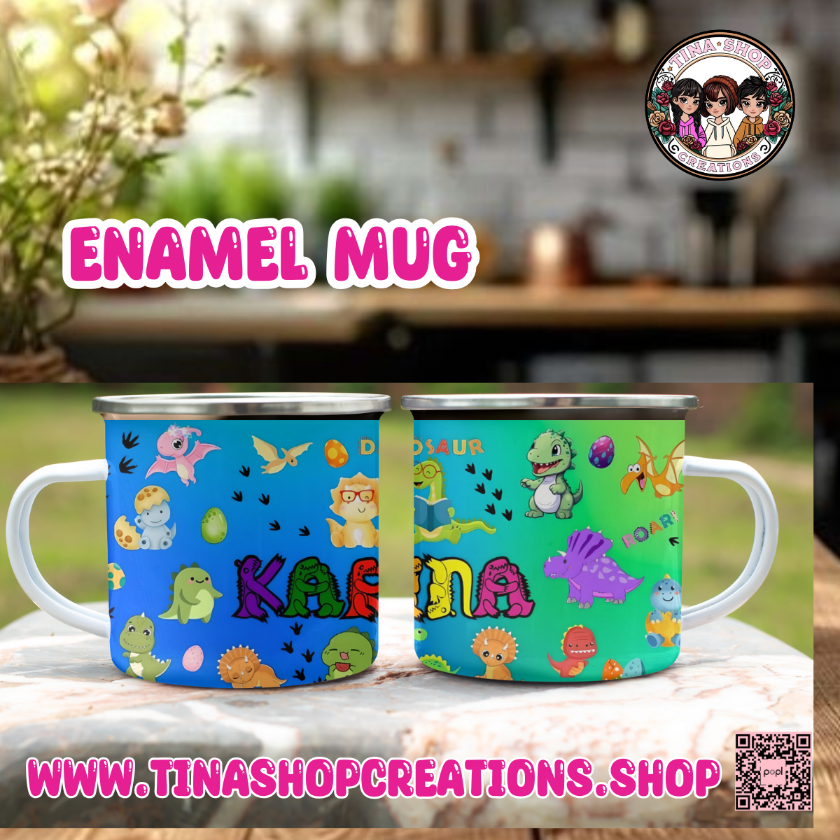 Name-a-Saurus- Personalized Mug